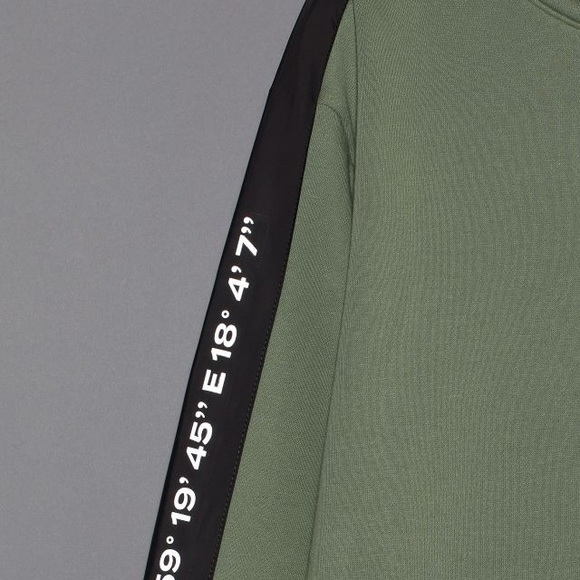 H&M Sleeve-panel Detail Hoodie - Picture 2 of 6